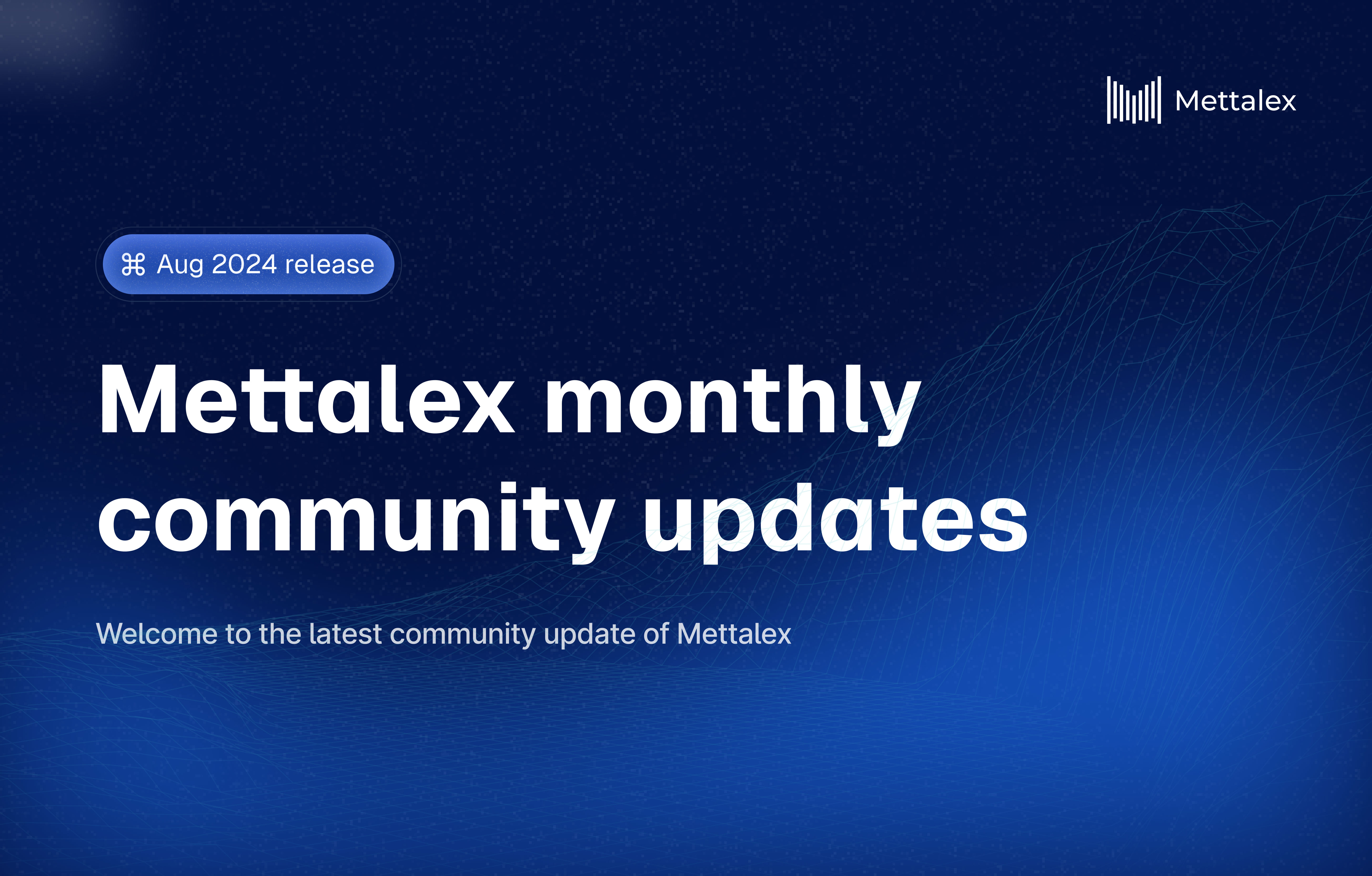 Mettalex Quarterly Update